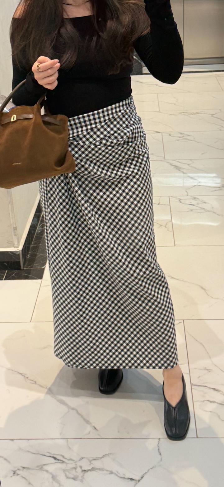Юбка в клетку Zara