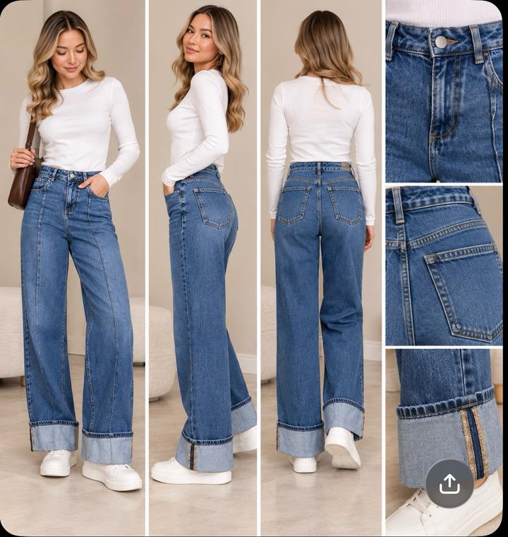 Primark denim CO Джинсы с отворотами