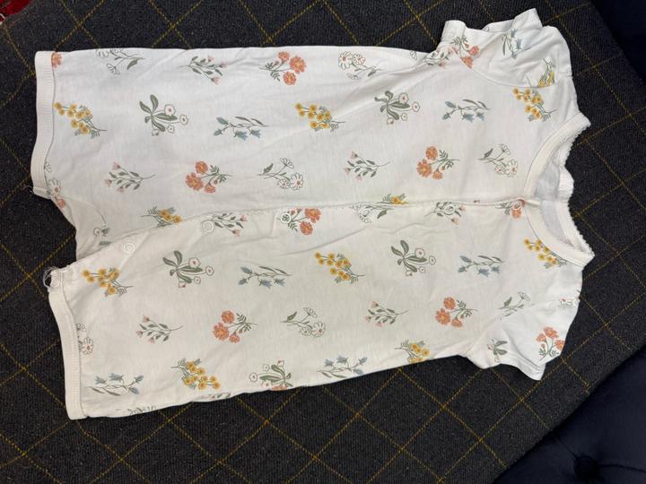 LC Waikiki Детский летний песочник с цветочным принтом