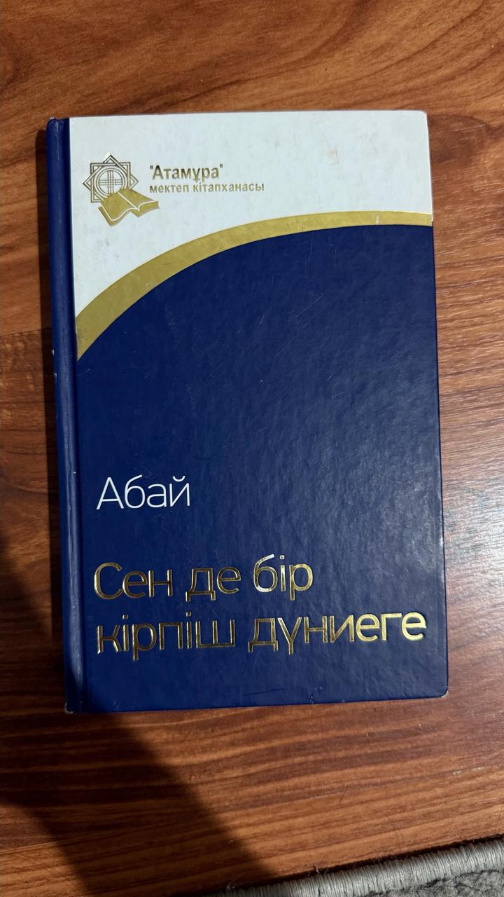Сен де бір кірпіш дүниеге