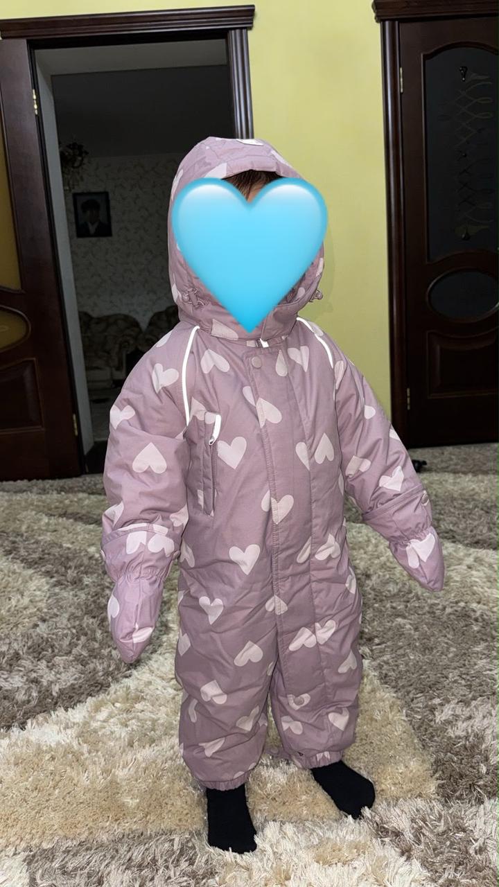 Crockid Зимний комбинезон для девочки