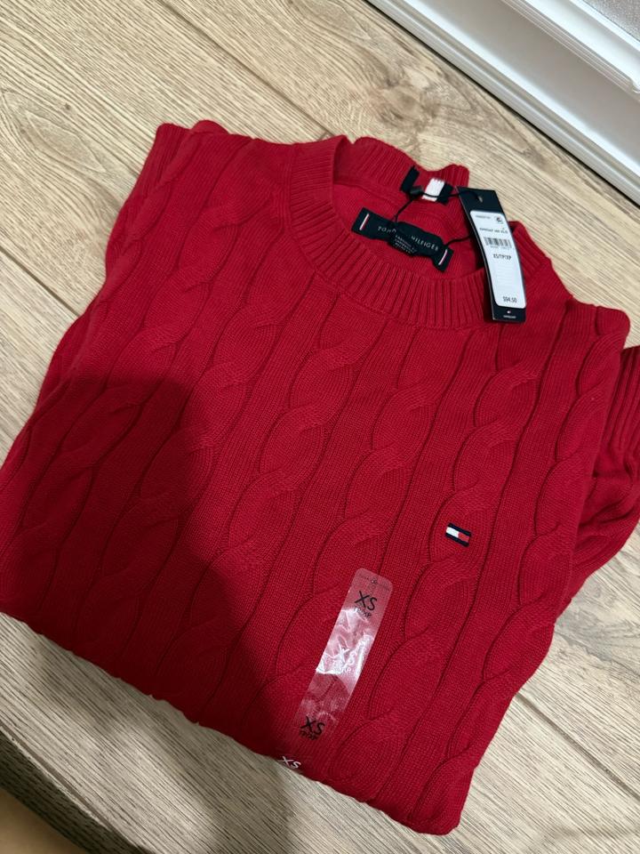 Красный новый Джемпер Tommy Hilfiger