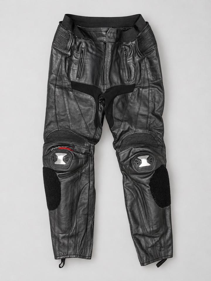 Кожаные мотоштаны ROLFF Racewear, размер 54