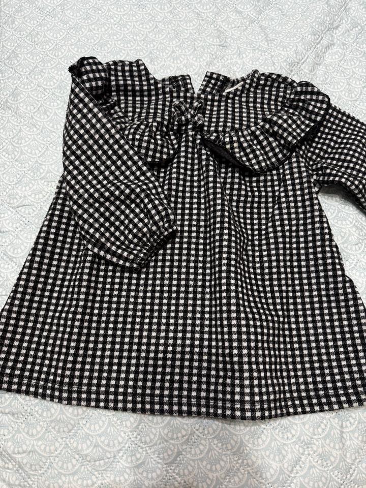Платье ZARA в клетку для девочки