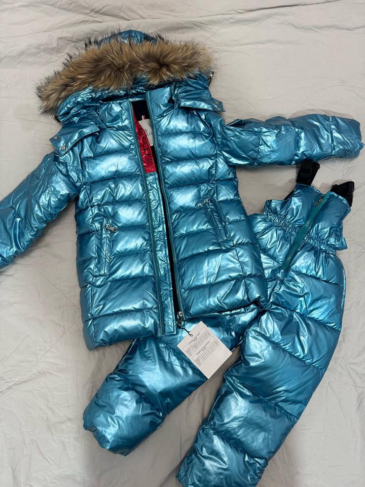 Moncler комбинезон зимний детский на рост 110 см