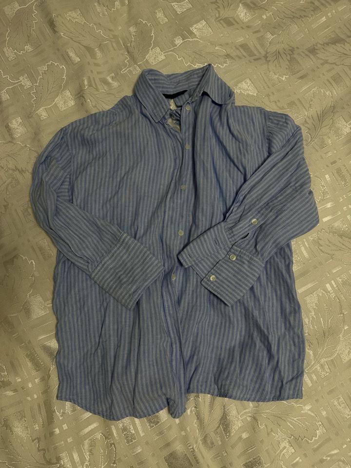 Рубашка ZARA в полоску