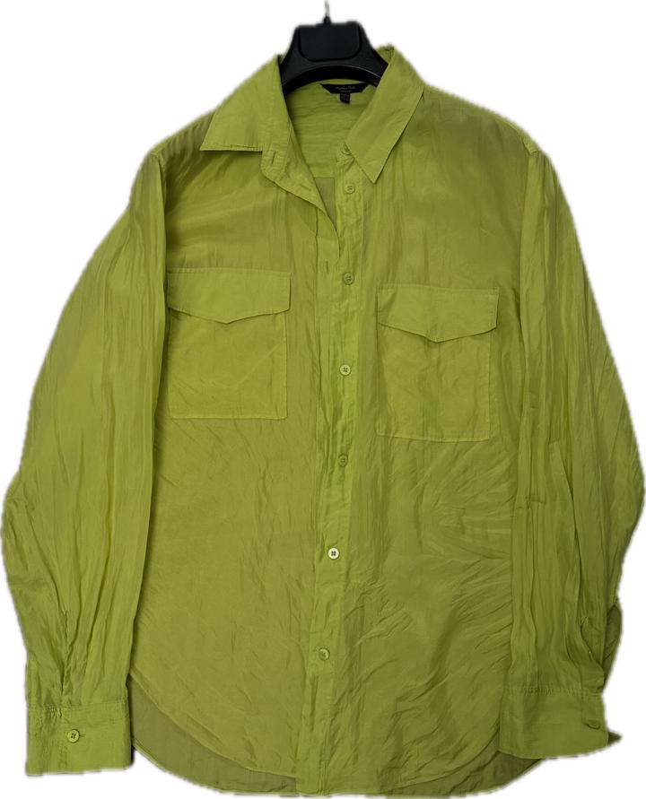 Рубашка из тутового шелка Massimo Dutti