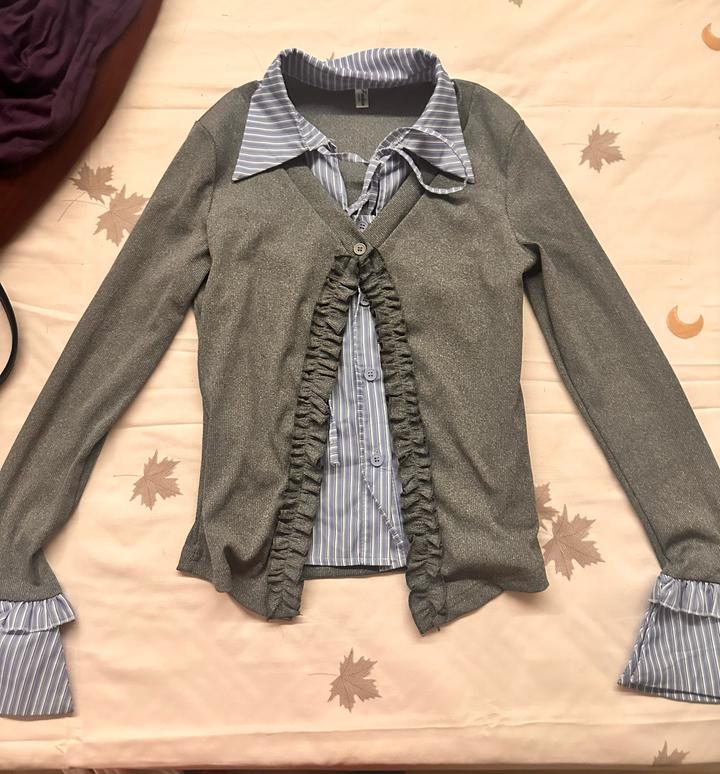 Urban Classics Женский кардиган с имитацией рубашки