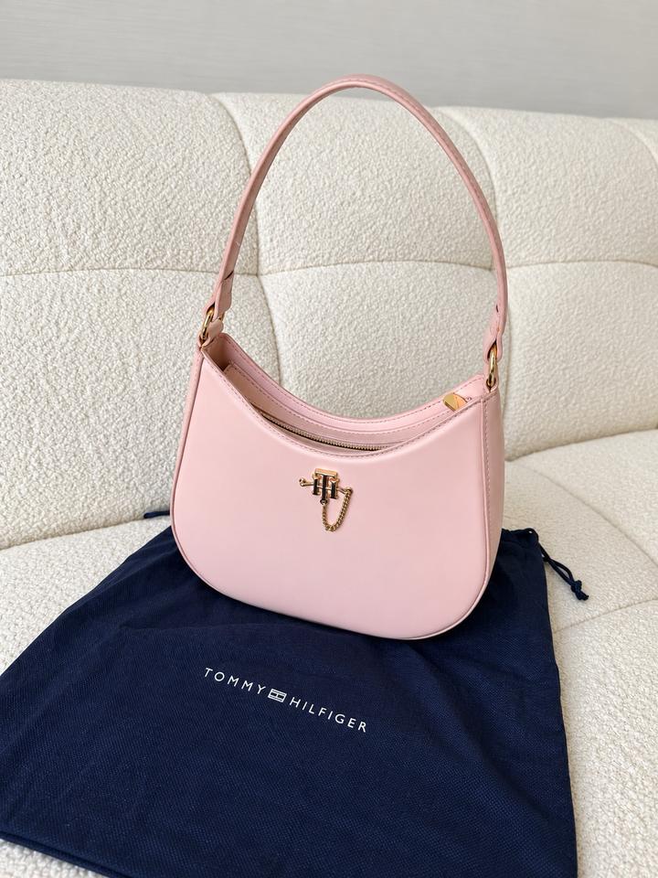 Сумка Tommy Hilfiger | Pink Hobo Bag