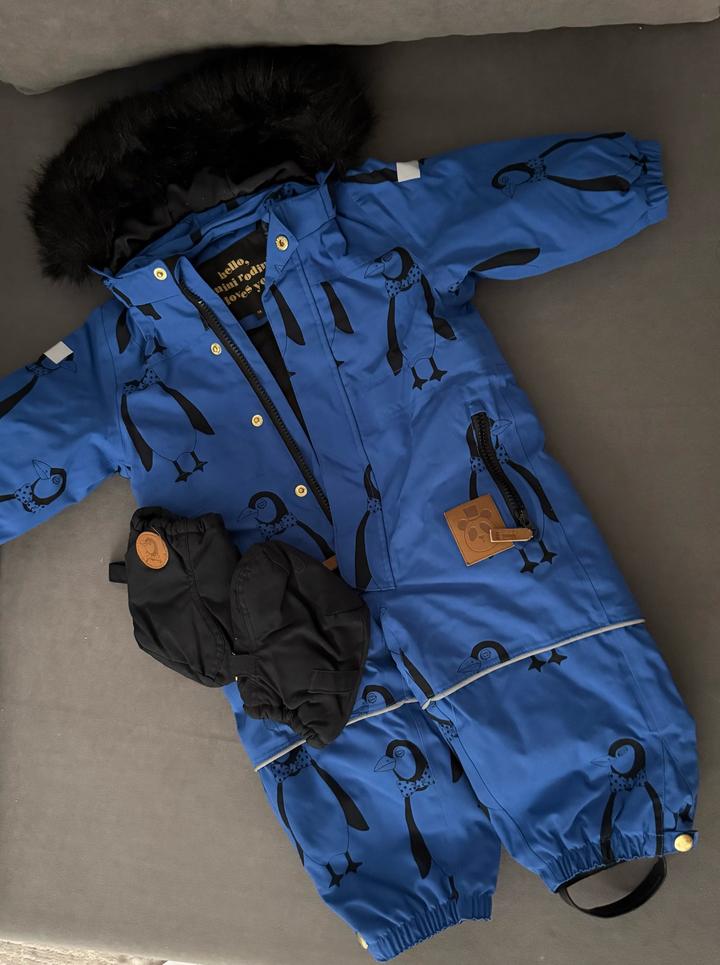 Зимний комбинезон Mini Rodini