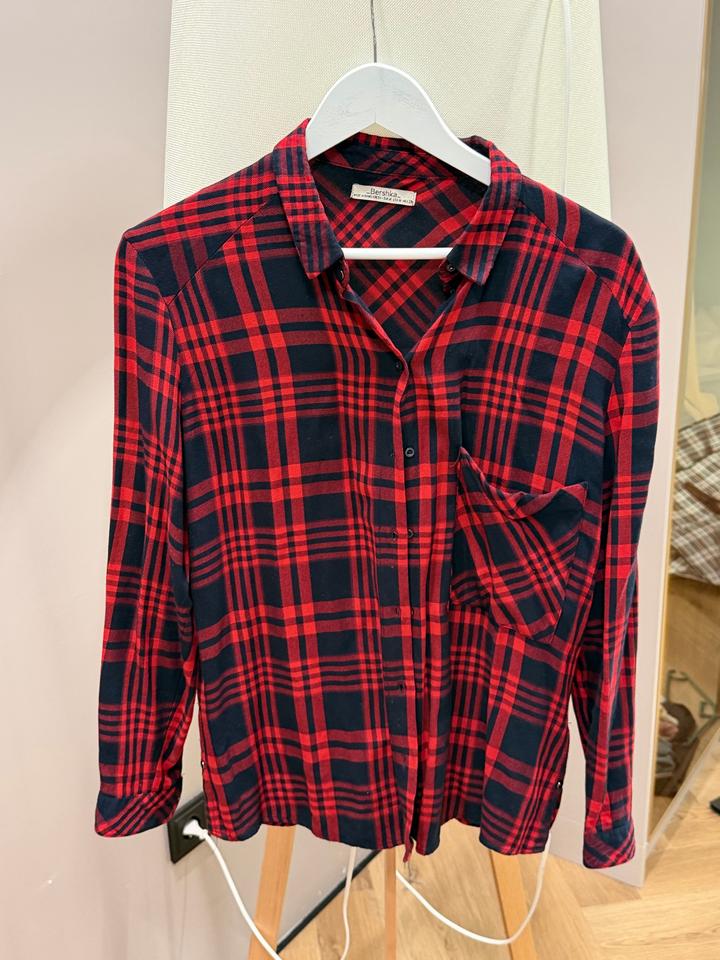 Рубашка Bershka в клетку