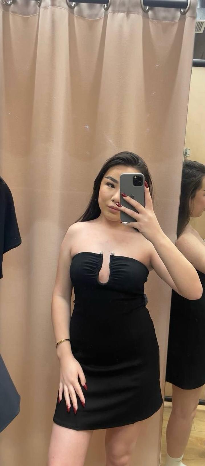 Bershka Черное платье бандо мини
