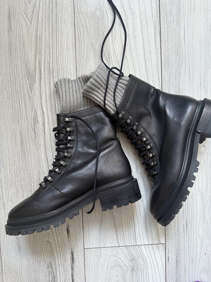 Porte&Paire Кожаные ботинки — отличное состояние