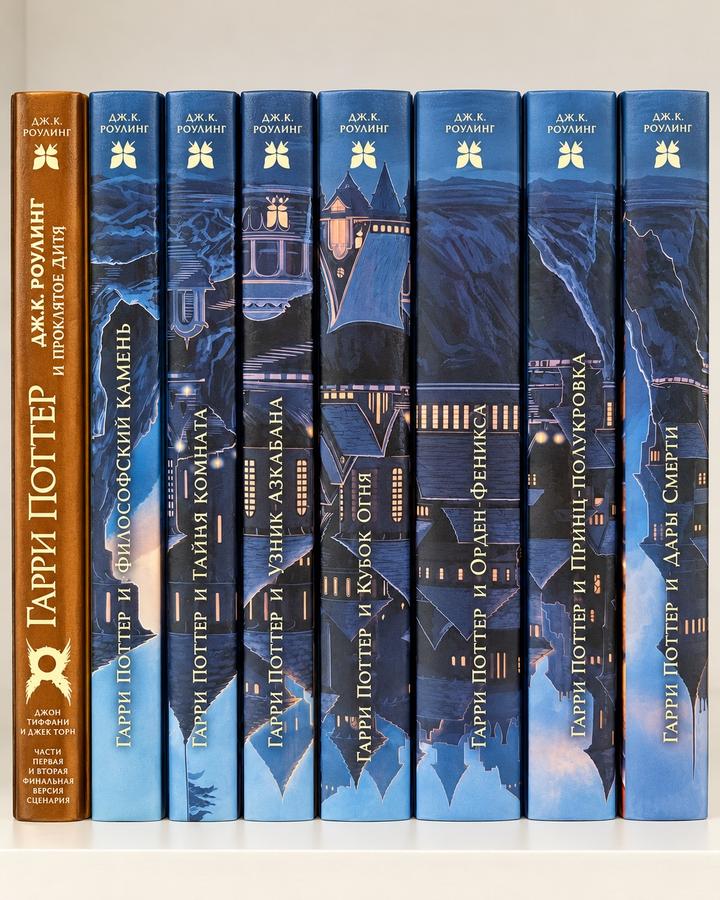 8 книг Гарри Поттер