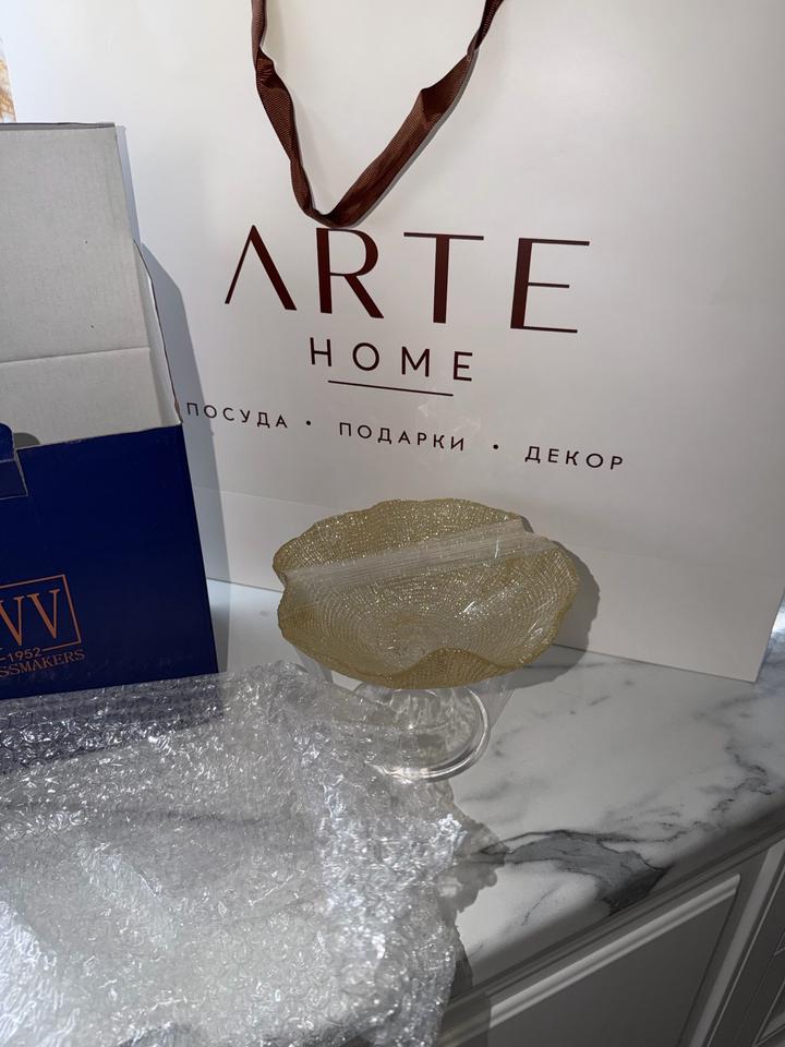 arte_home Конфетница на ножке