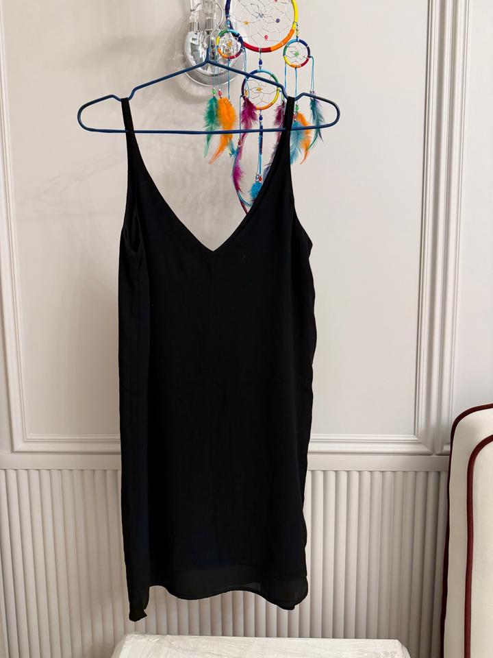 Topshop Черное платье на бретелях