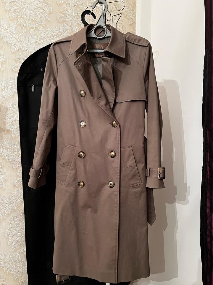 Massimo Dutti Двубортный тренч