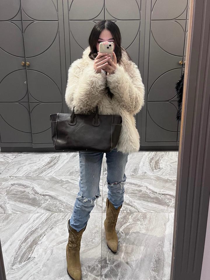 Zara Шубка из искусственного меха