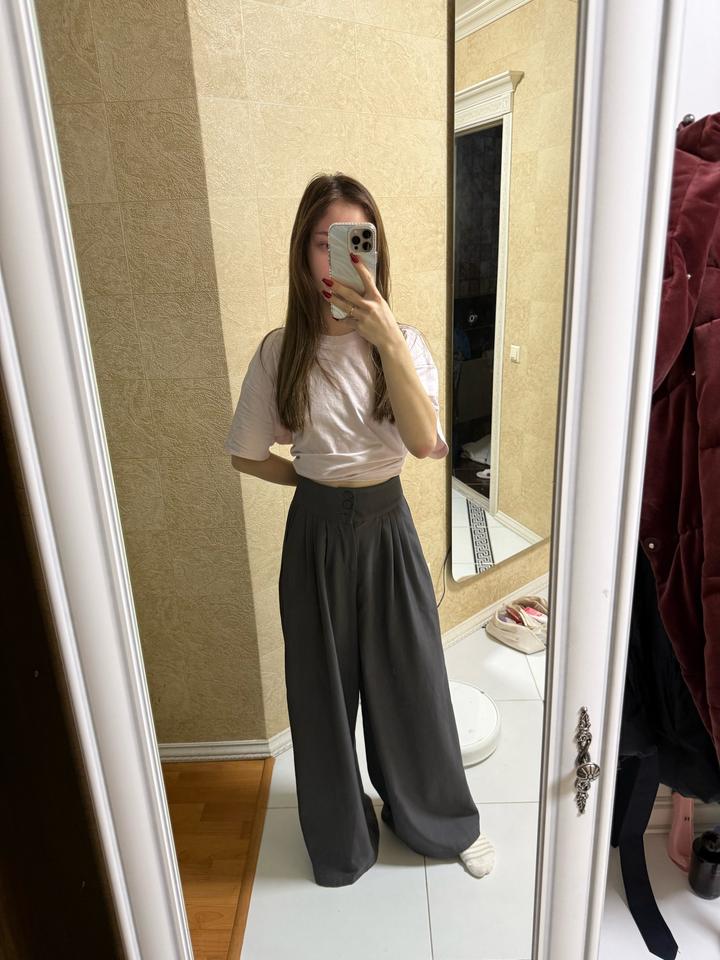 Женские широкие брюки