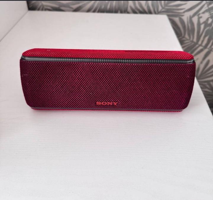 Портативная колонка Sony красная