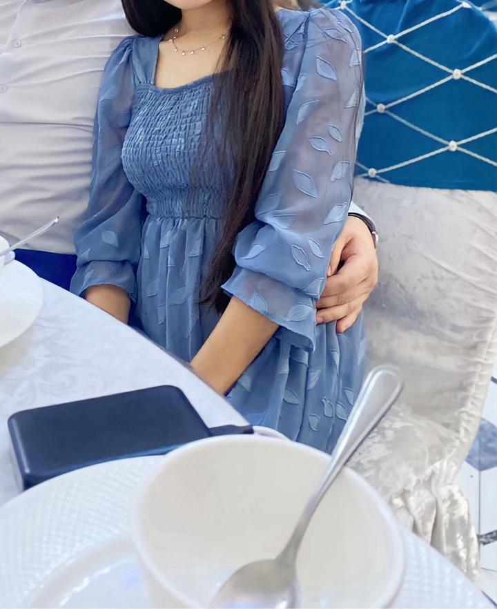 Нежное платье