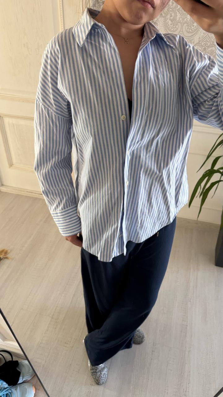 Рубашка в полоску Zara