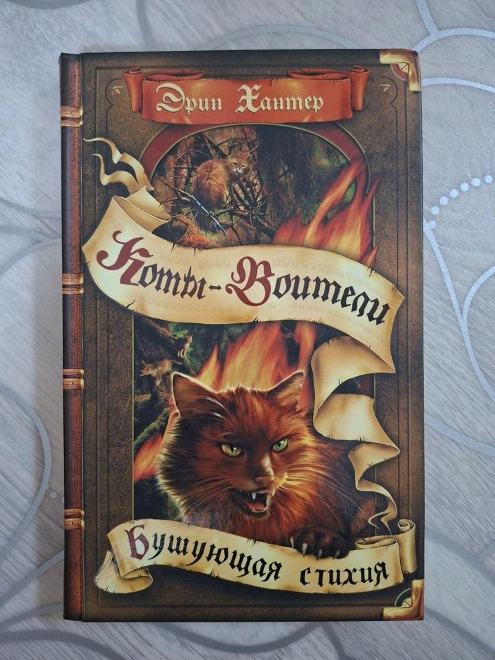 Коты воители Бушующая стихия Эрин хантер