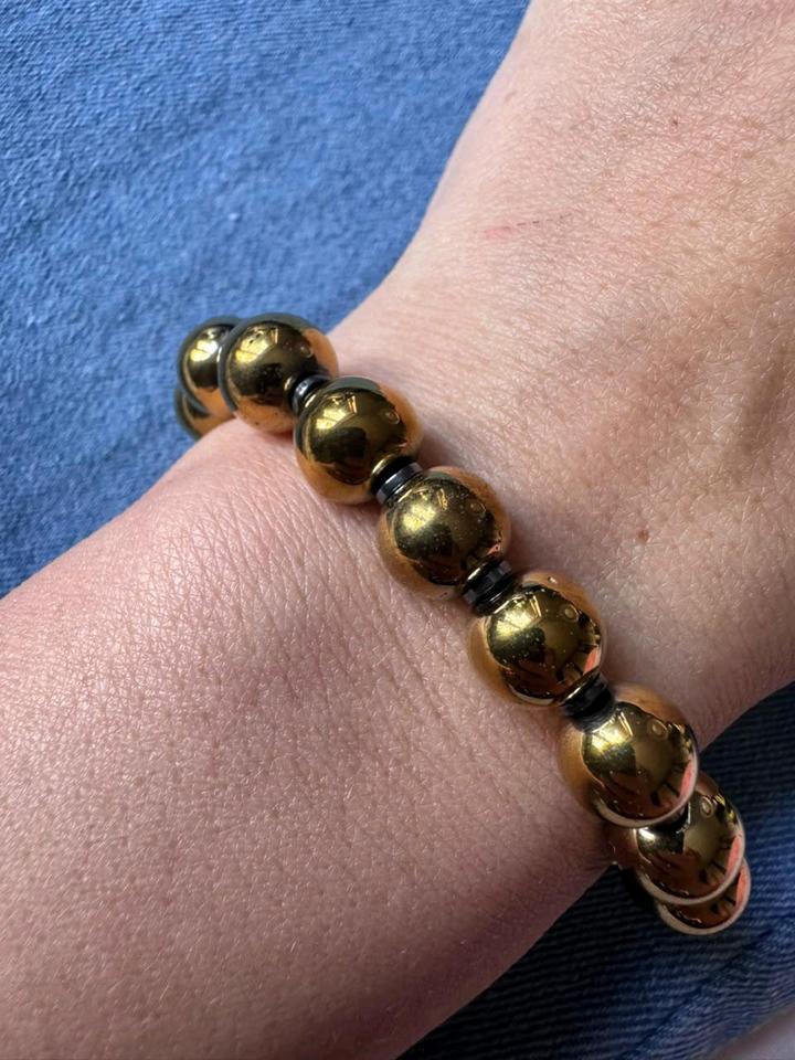 Handmade (ручная работа) Браслет гематит