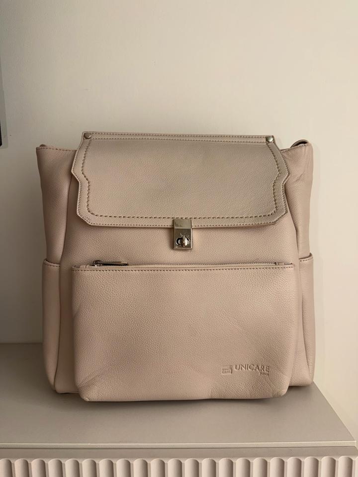 Mom-bag Рюкзак-сумка  кожаный для мам.