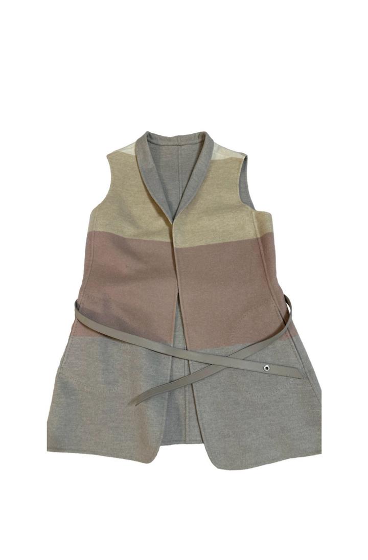 Loro Piana Loro Piano Двусторонняя жилетка с поясом