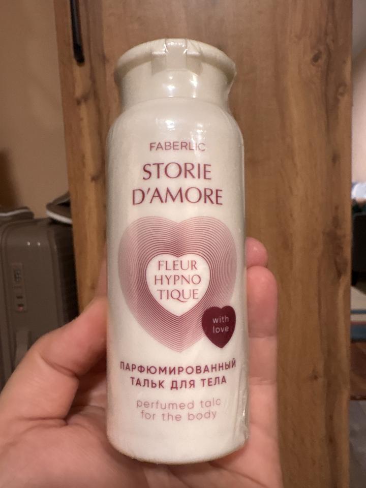 Faberlic Парфюмированный тальк Storie D'amore
