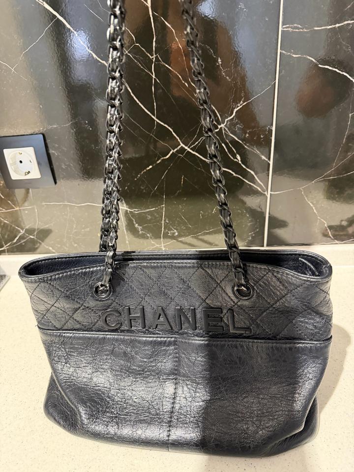 Chanel стеганая сумка на цепочке
