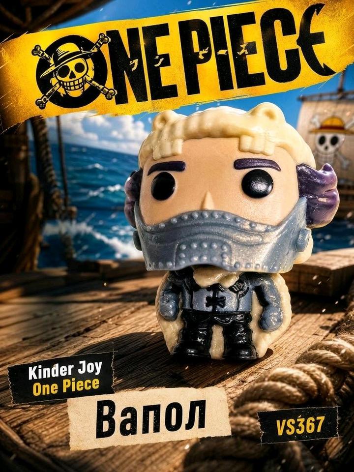 Фигурка игрушка Wapol / One piece / Kinder joy