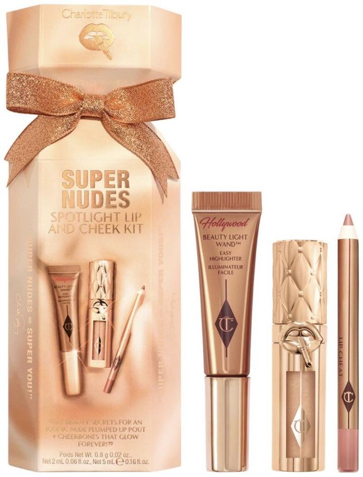 Charlotte Tilbury набор косметики Super Nudes Spotlight Lip and Cheek Kit