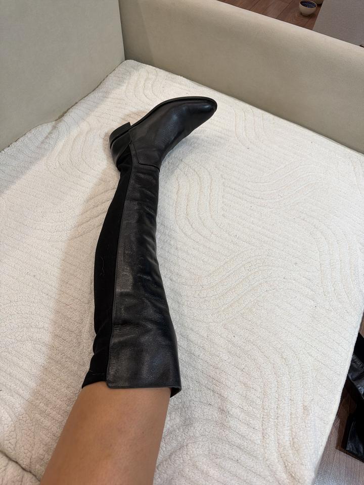 Zara Сапоги ботфорты
