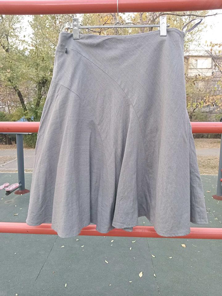 Винтаж Серая юбка