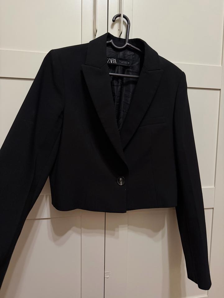 Укороченный пиджак ZARA