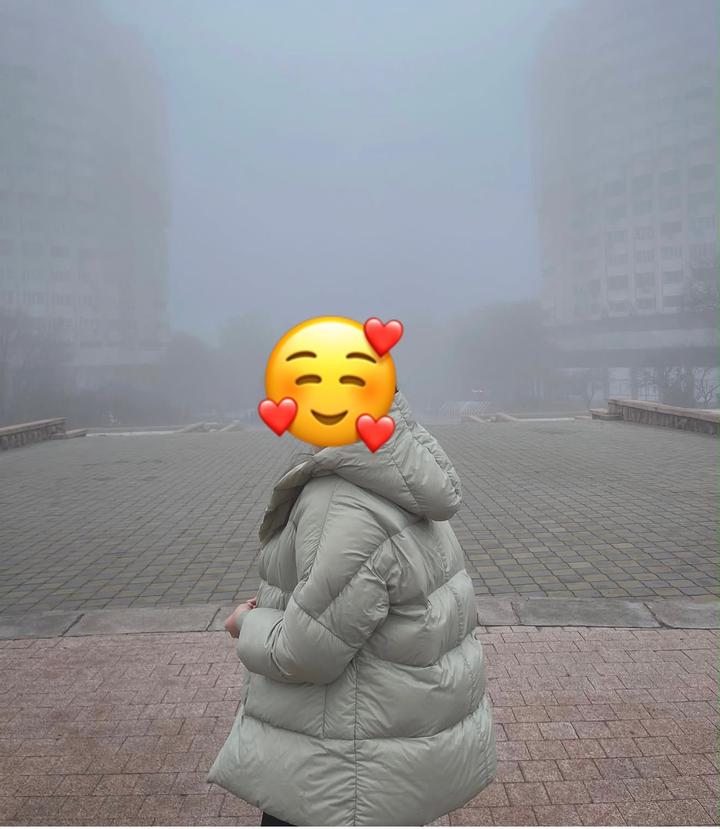 Короткий пуховик