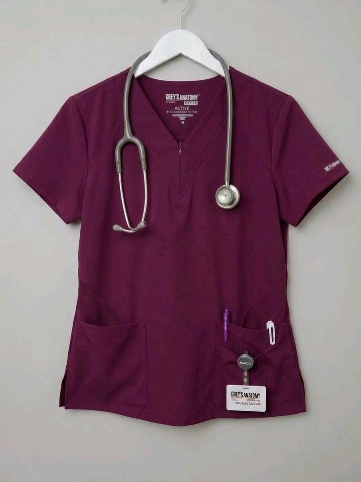 Топ медицинский Grey’s Anatomy by Barco Spandex Stretch
