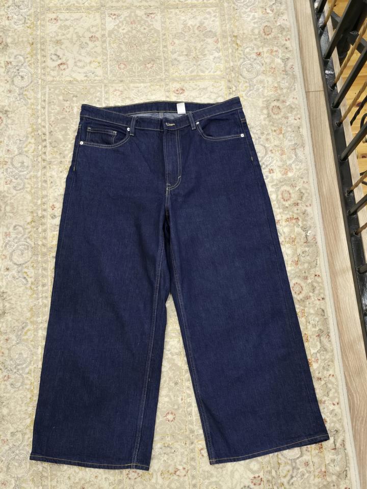 Женские джинсы H&M Wide Leg — высокая посадка, EUR 46