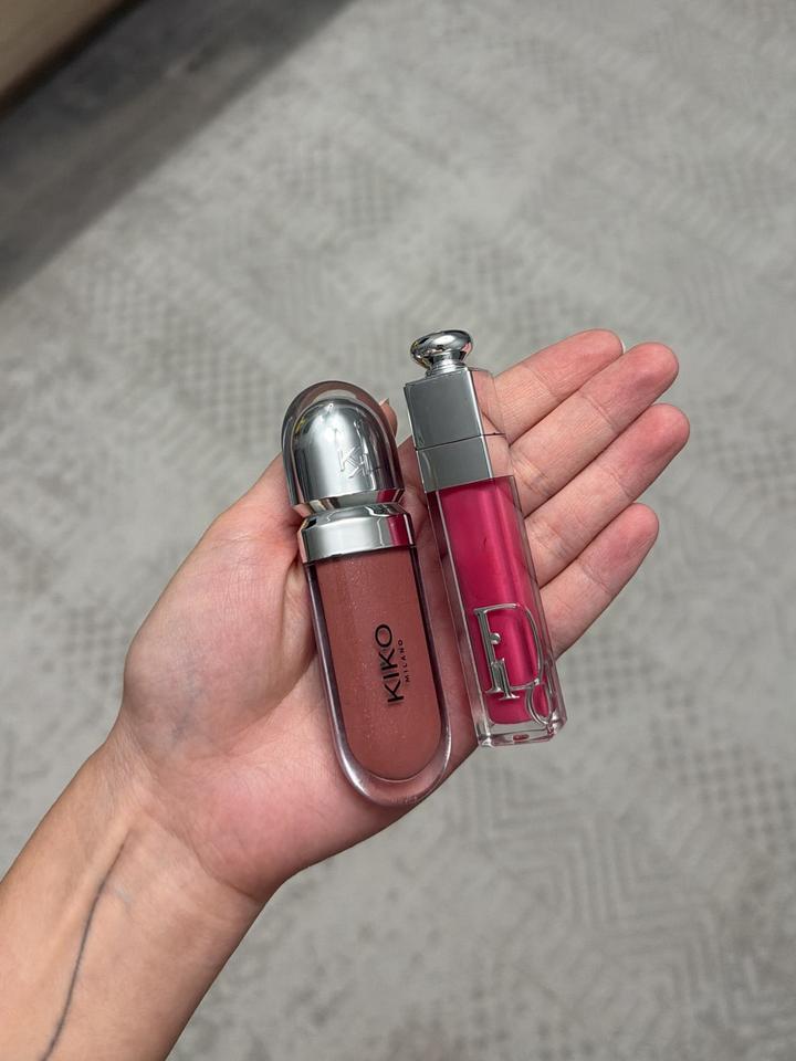 Блески Dior Addict Lip Maximizer и Kiko