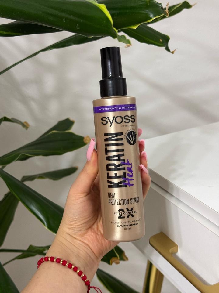 Спрей для волос Keratin Heat Syoss