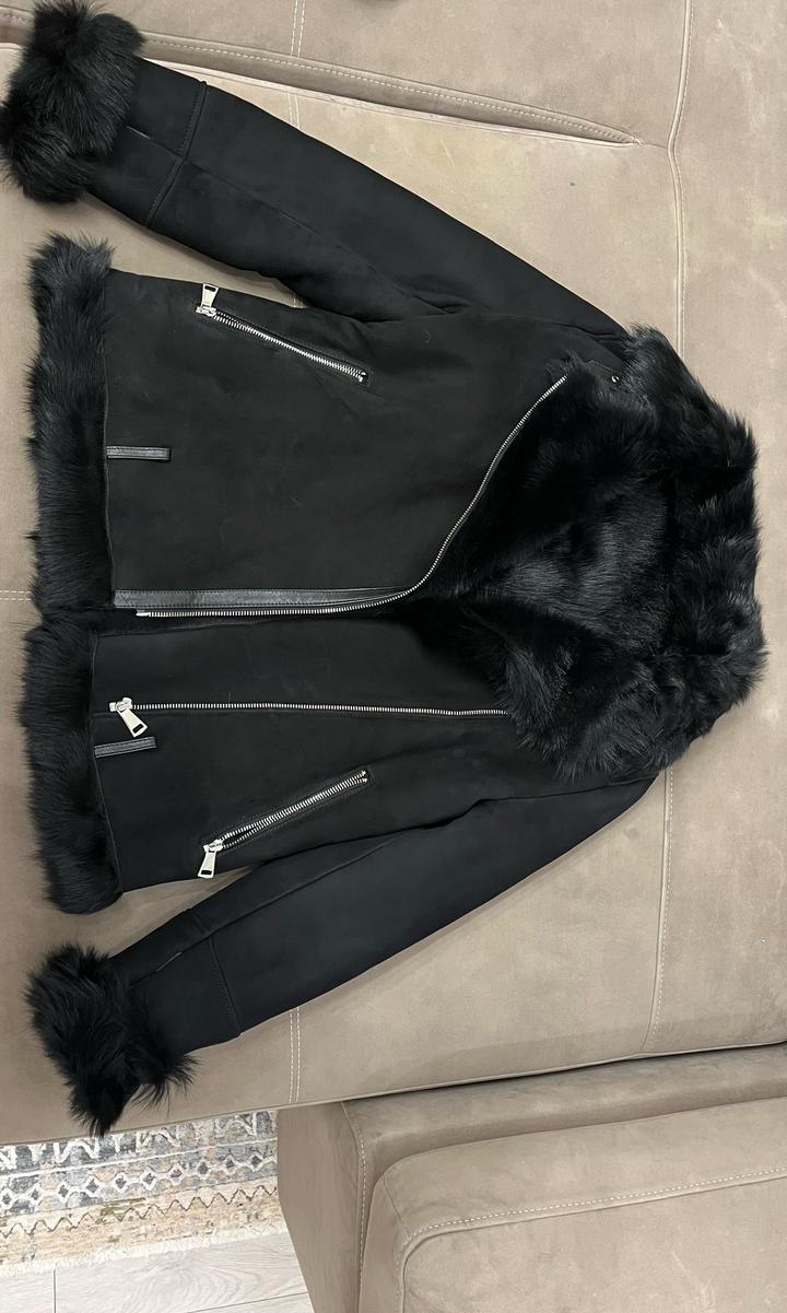 Philadelphia Leather Fur 🖤 Продаётся стильная чёрная дублёнка PHILADELPHIA Leather & Fur