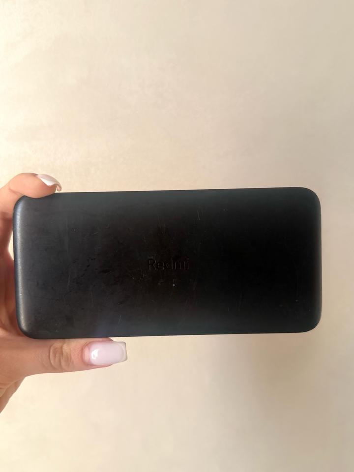 Внешний аккумулятор 20000 mAh Redmi пауэрбанк