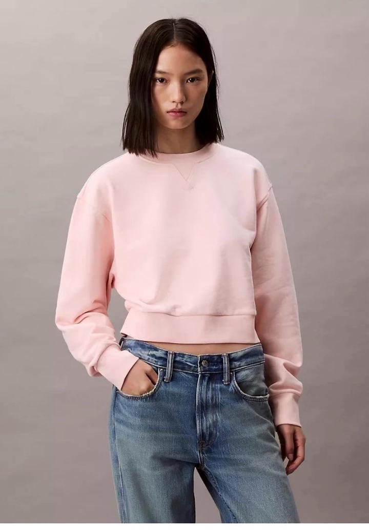 Укороченный свитшот Calvin Klein