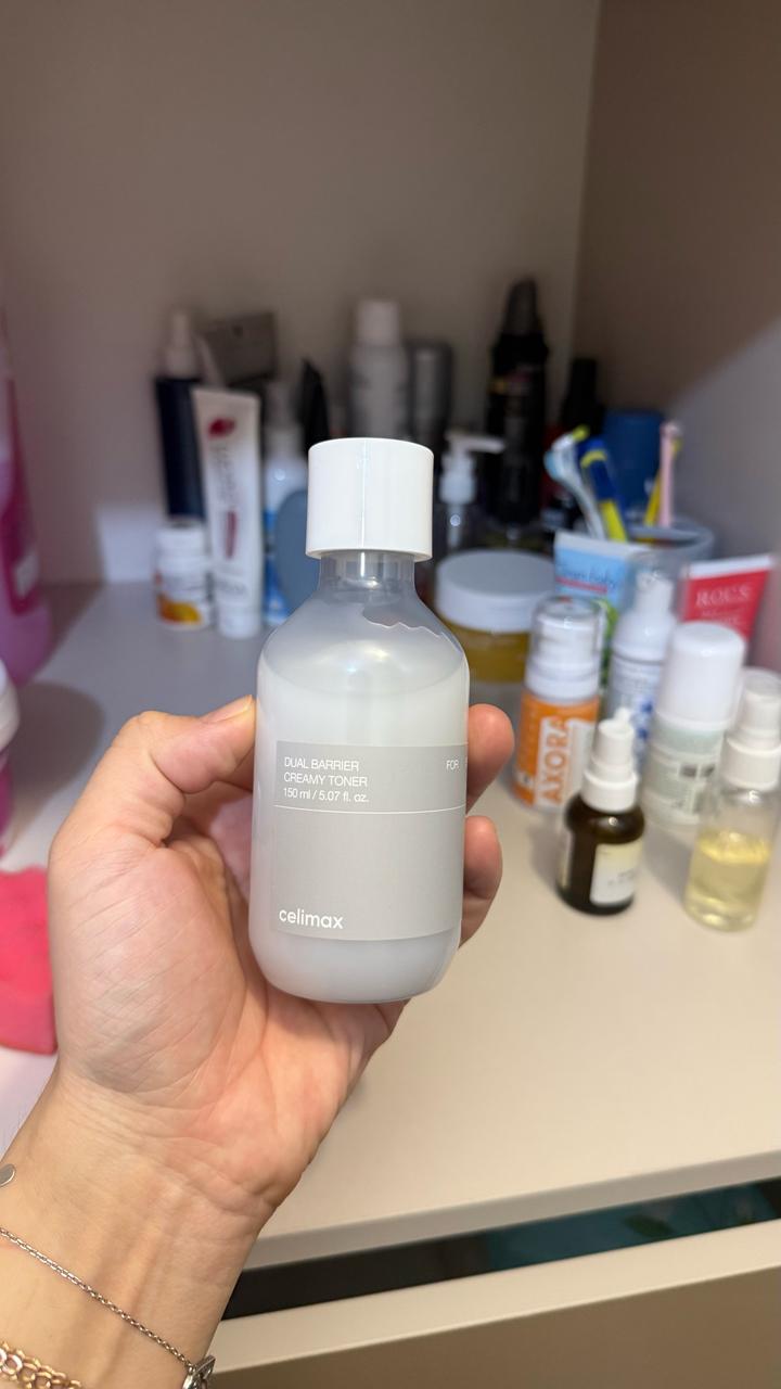 Тонер для лица Celimax Dual Barrier Creamy Toner