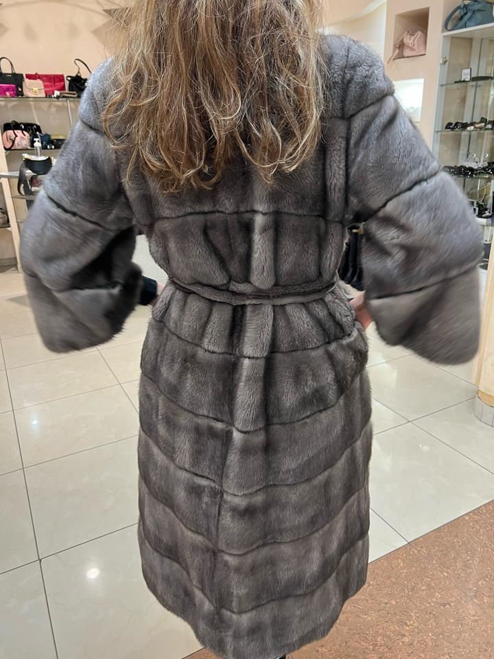 Saga Furs Шуба с поясом