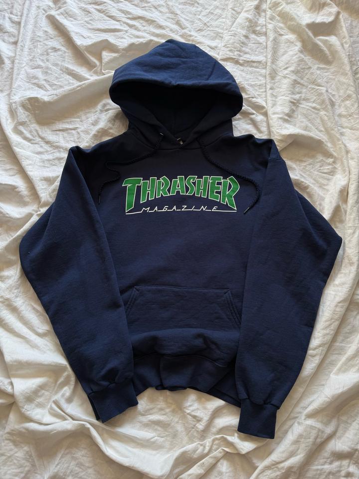 Худи Thrasher Темно-синий