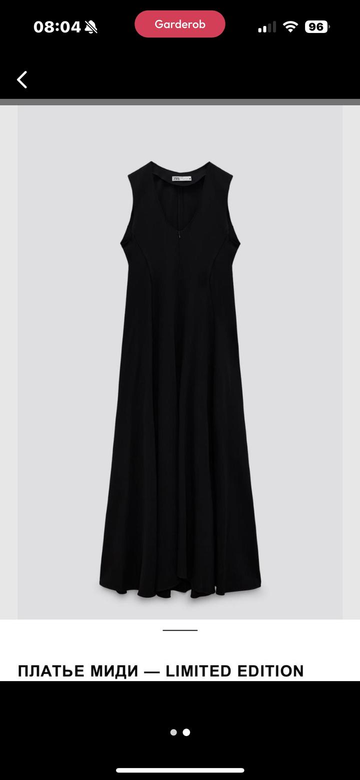 Платье Zara миди