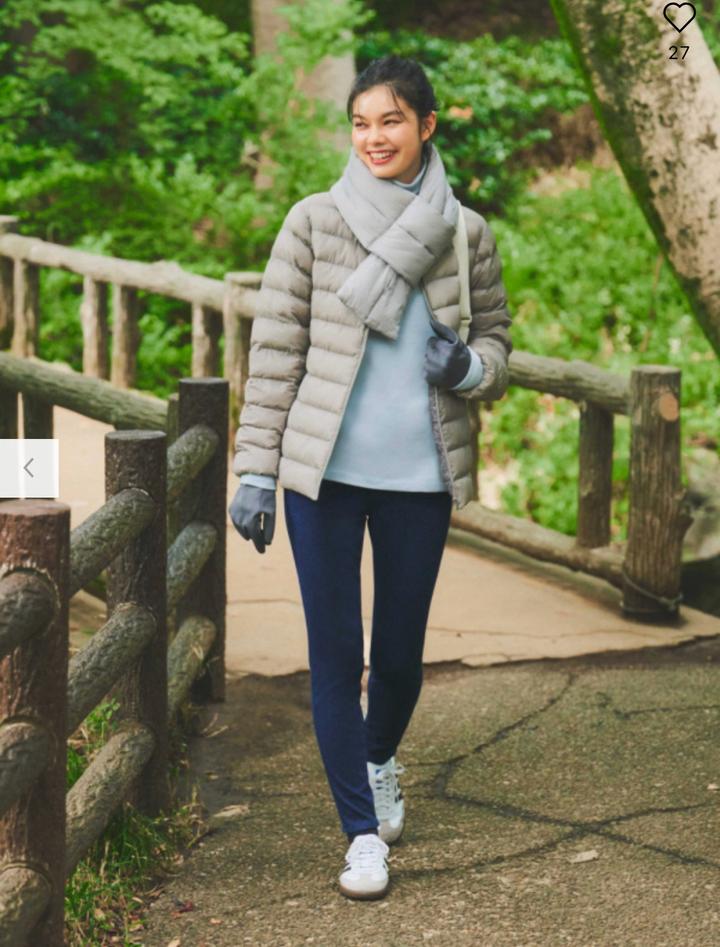 UNIQLO шарф Heattech дутый